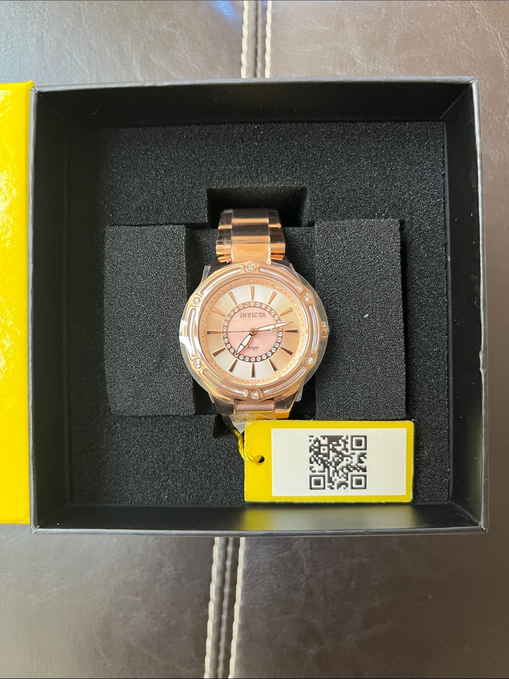 Invicta Rose Gold Women's Bracelet Watch with Pink Dial